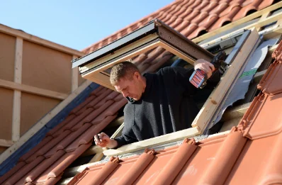 Pose de fenêtres de toit Velux à Berlats